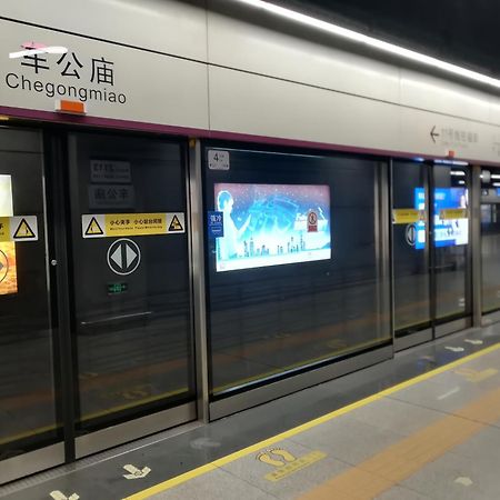 Shenzhen Duowei Luxury Apartment Chegongmiao Branch Esterno foto