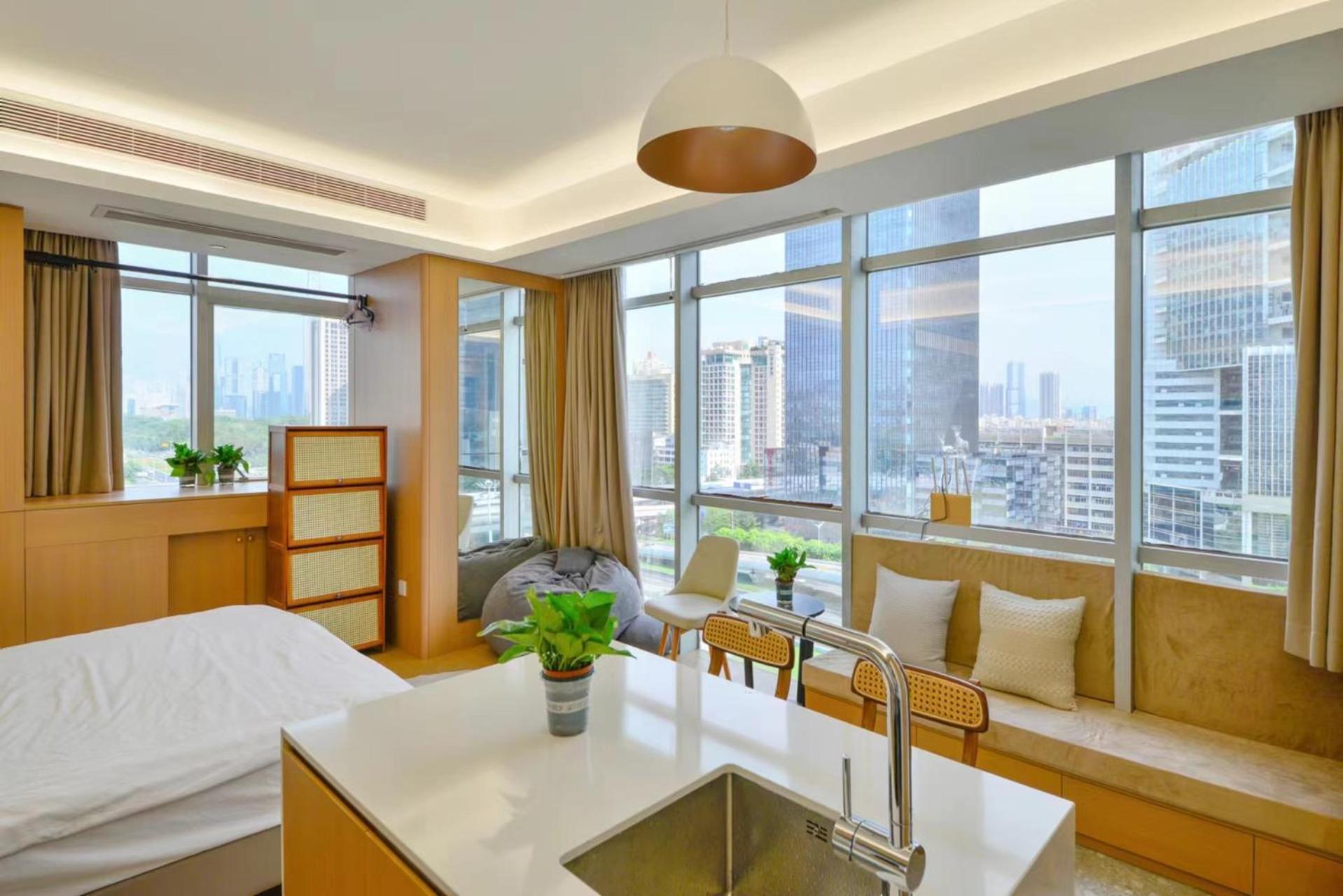 Shenzhen Duowei Luxury Apartment Chegongmiao Branch Esterno foto